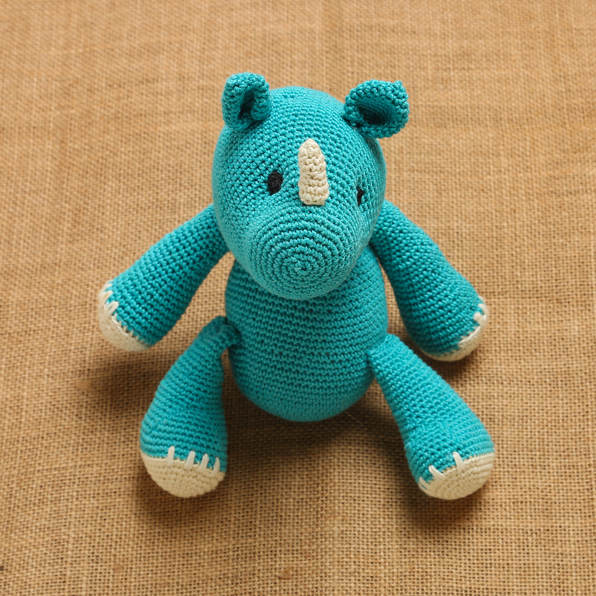 'Ragini -the Rhinoceros' Handcrafted Playmate – The Forest Child