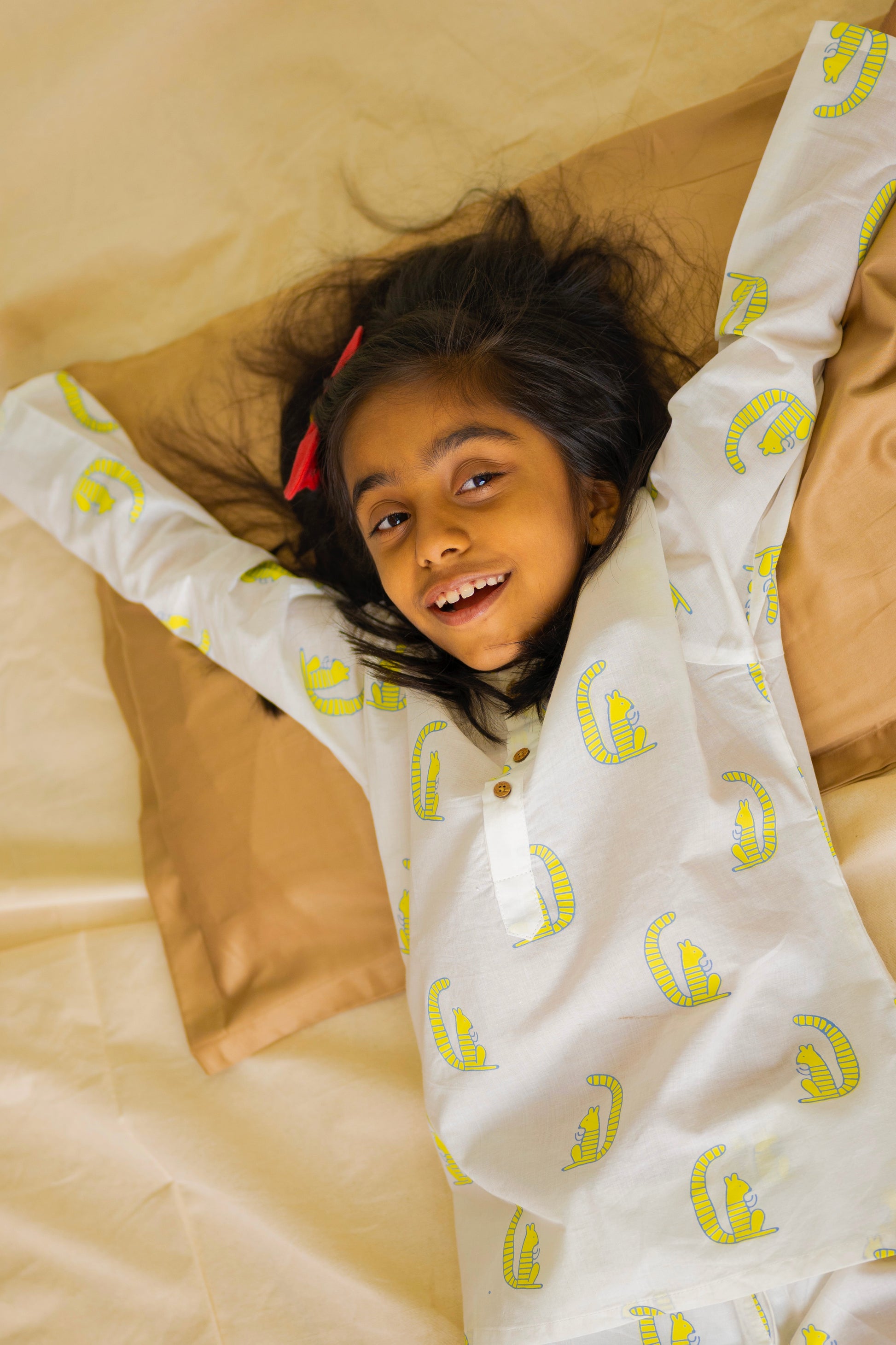 'A Scurry of Squirrels'  Kurta Pyjama Set