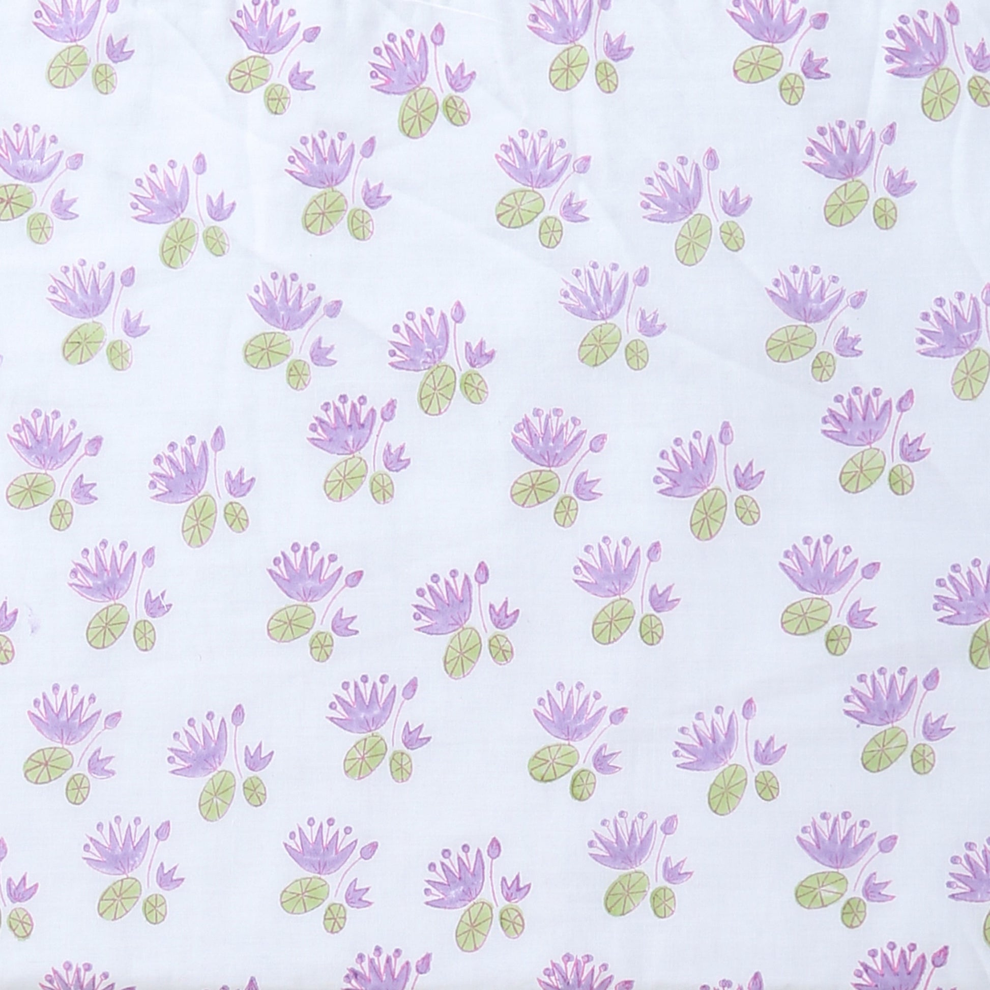 'A Pond of Lotus' Blanket