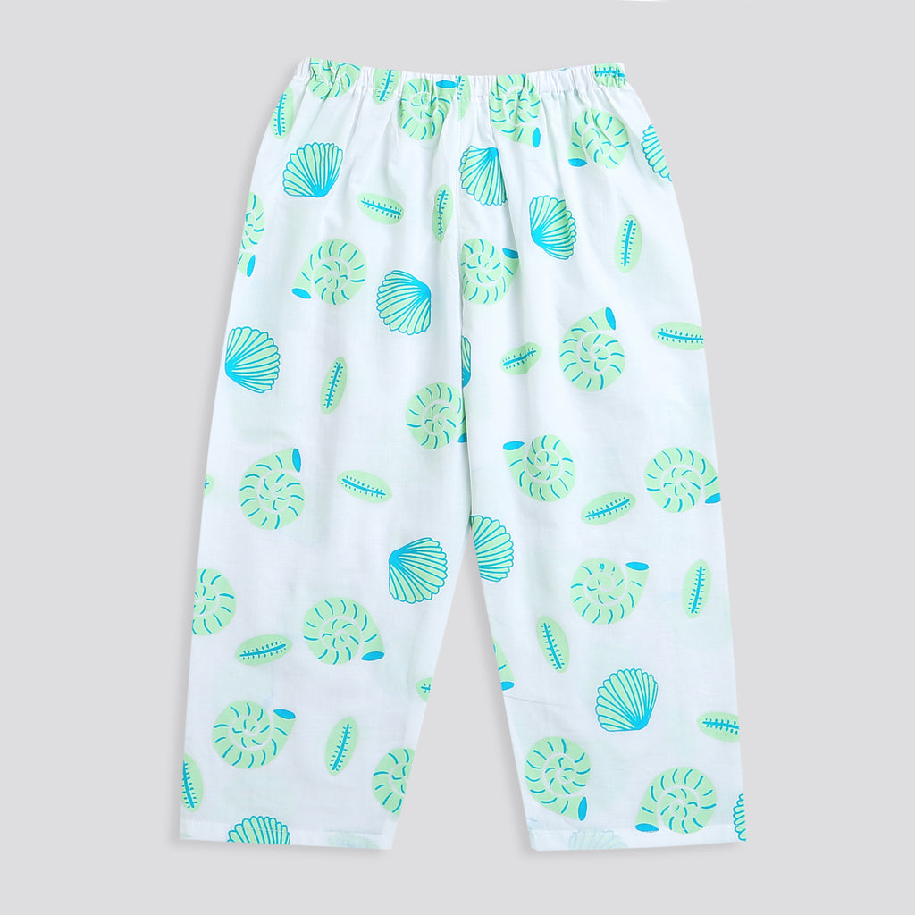 'A Midden of Shells' Kurta Pyjama Set- B