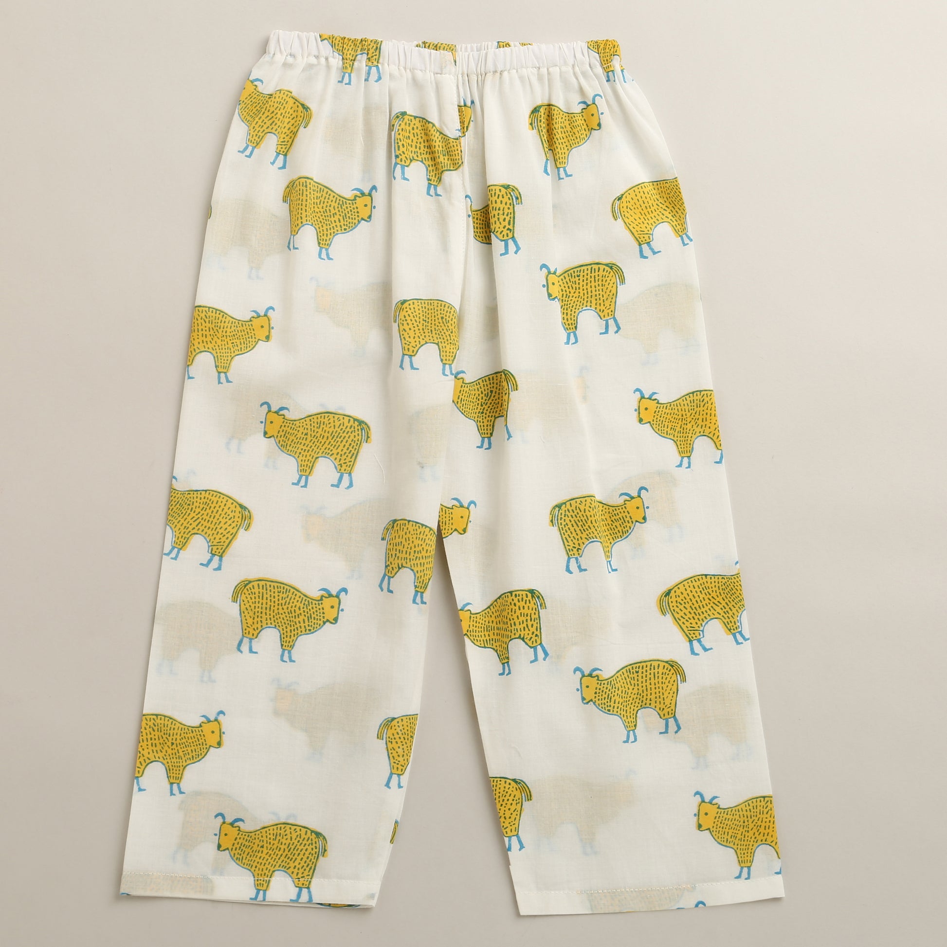 ‘ A Herd of Himalayan Tahrs’ Kurta Pyjama Set