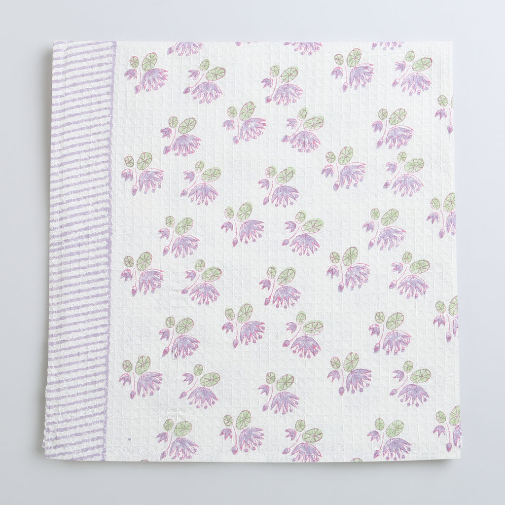 ' A Pond of Lotus' Bathing Towel