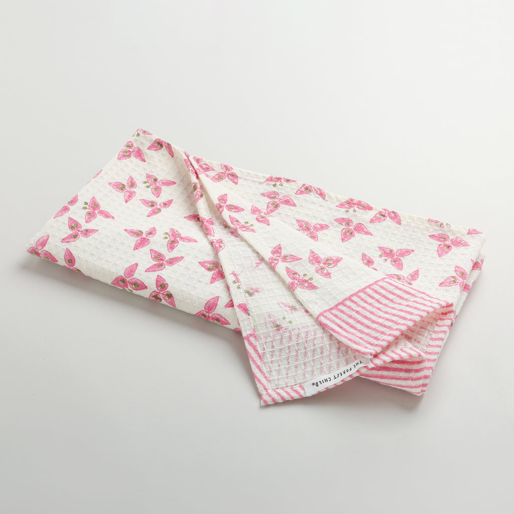 ' A Cluster of Bougainvillea' Bathing Towel