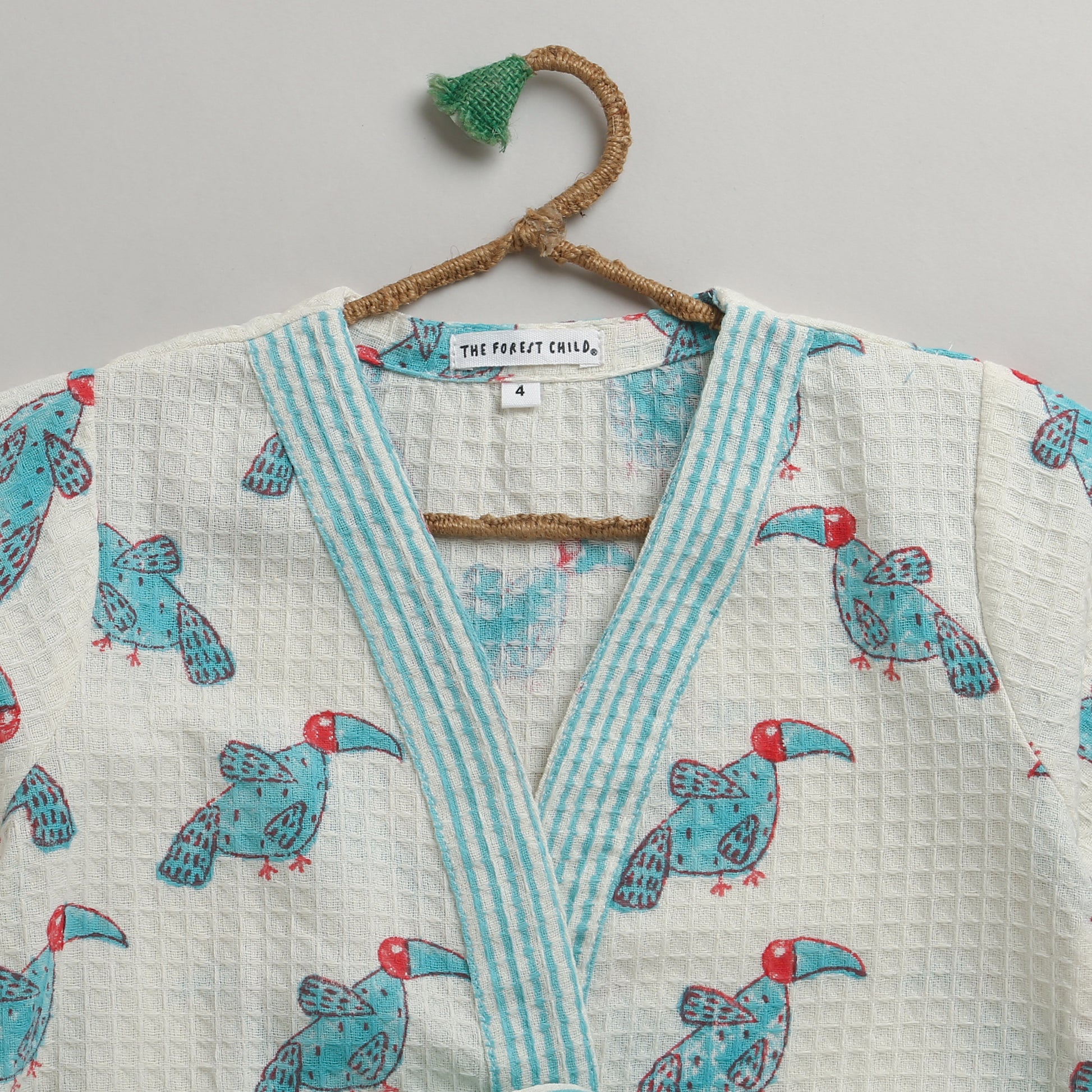 'A Party of Hornbills' Bathrobe