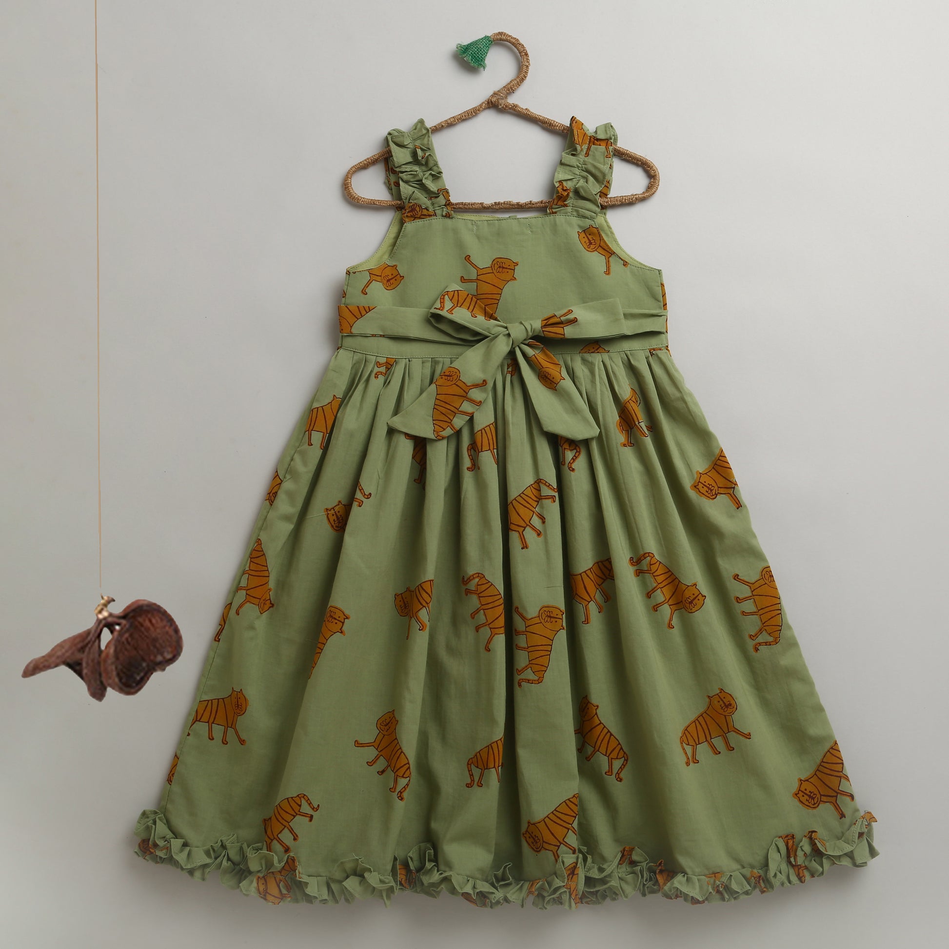 ‘An Ambush of Tigers’ Frill Dress