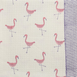 'A Flamboyance of Flamingos' Bathing Towel