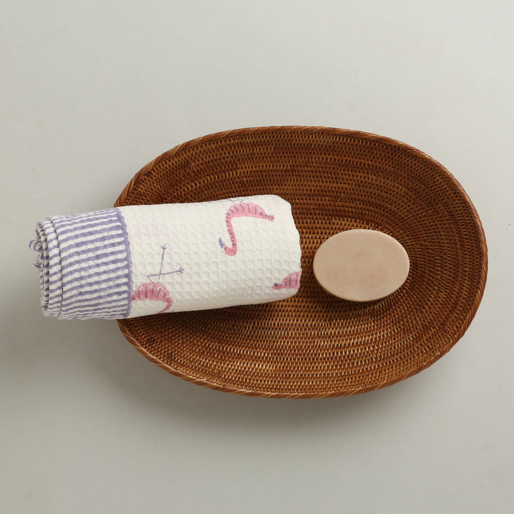 'A Flamboyance of Flamingos' Bathing Towel