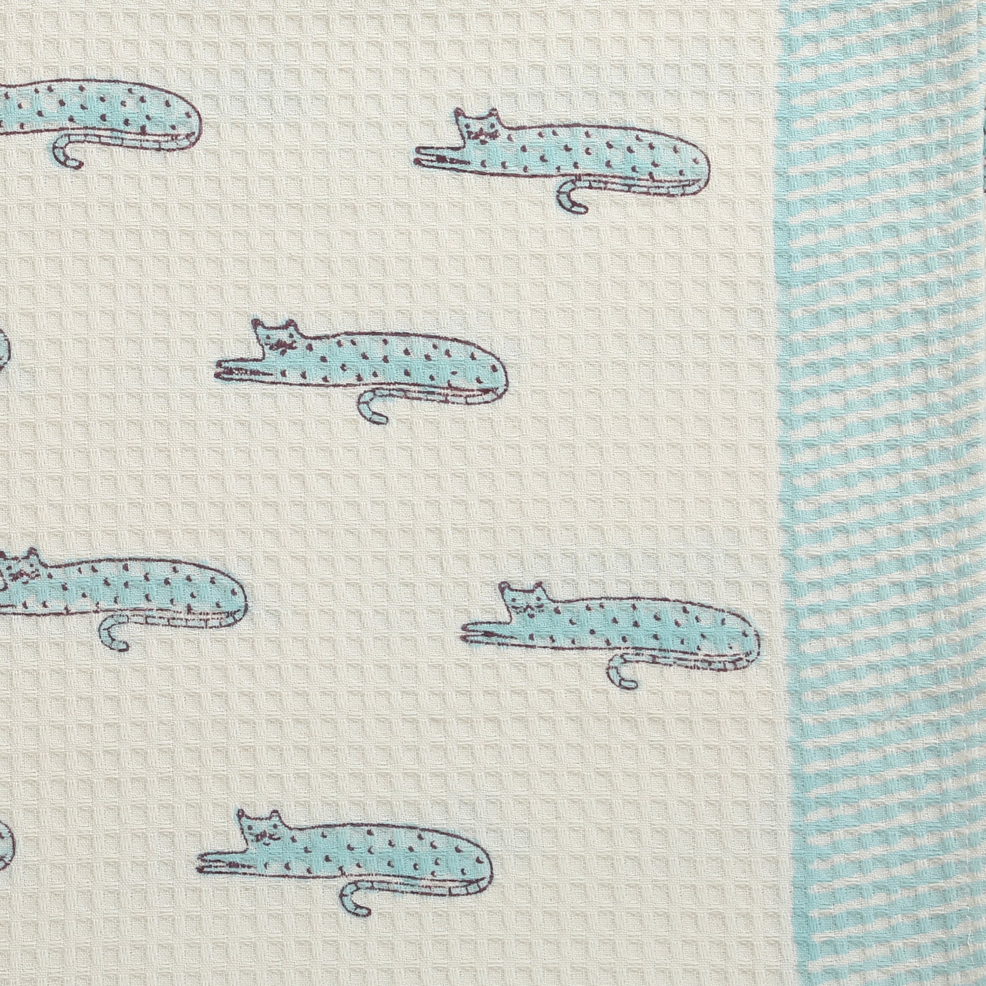 ' A Clowder of Cats' Bathing Towel