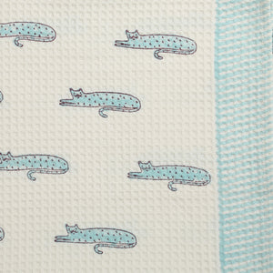 ' A Clowder of Cats' Bathing Towel