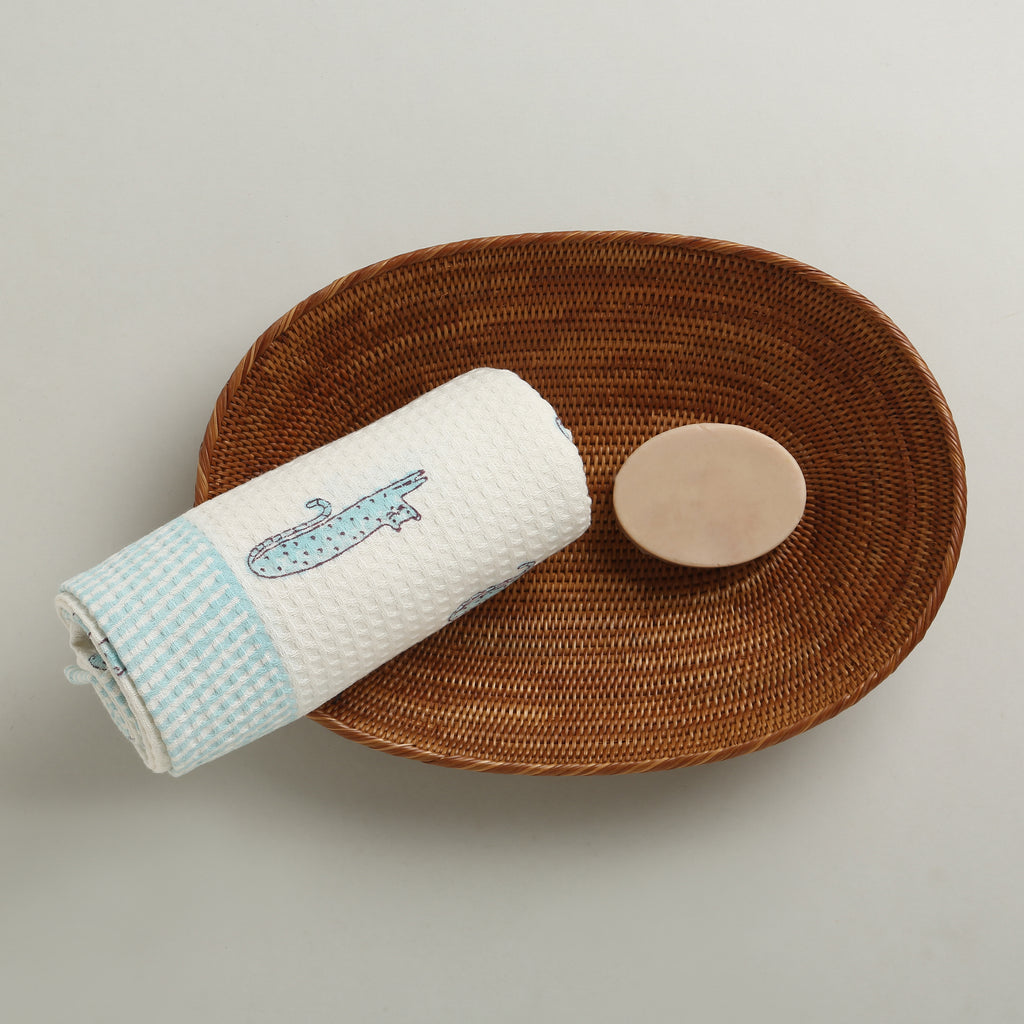 ' A Clowder of Cats' Bathing Towel