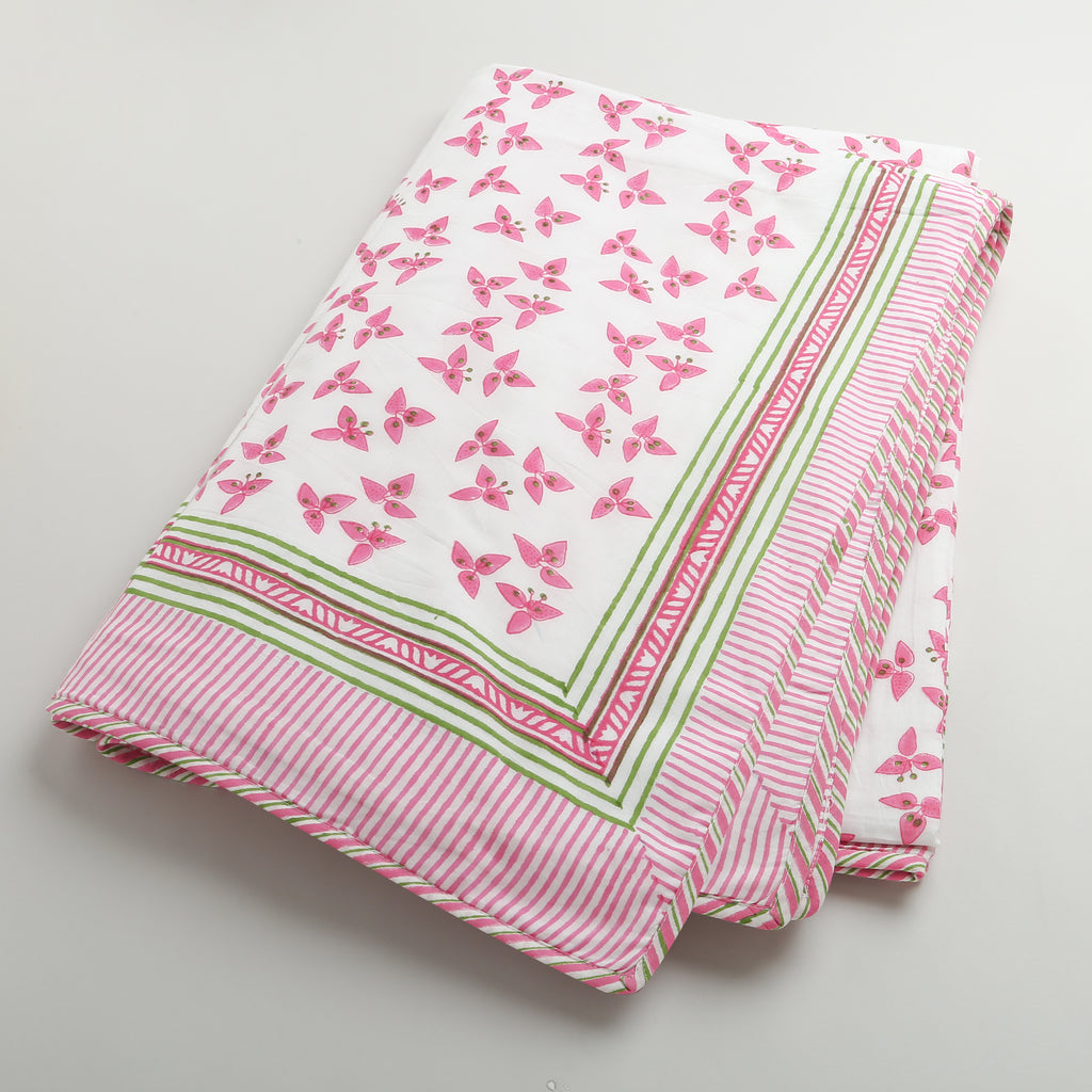 'A Cluster of Bougainvillea' Blanket