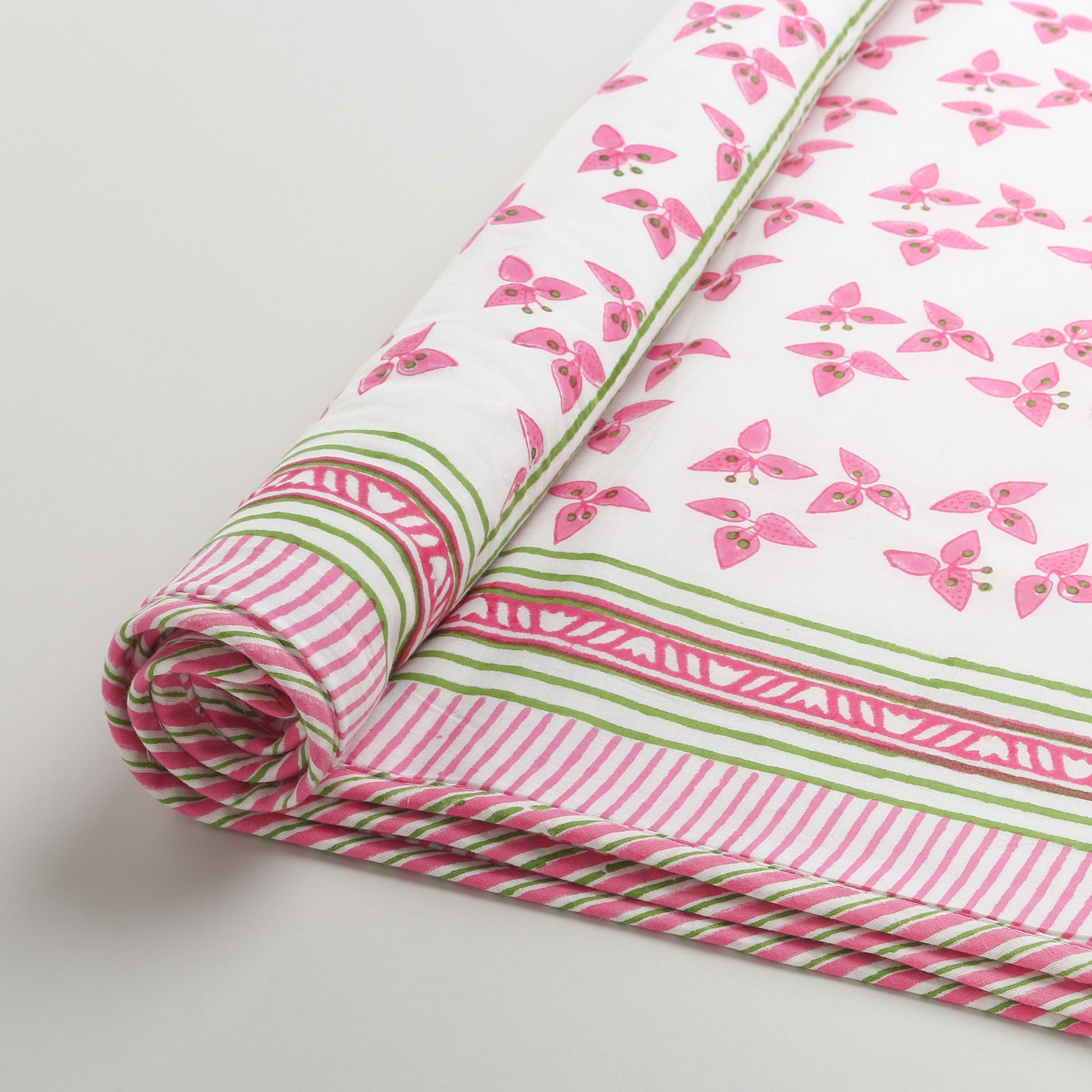 'A Cluster of Bougainvillea' Blanket