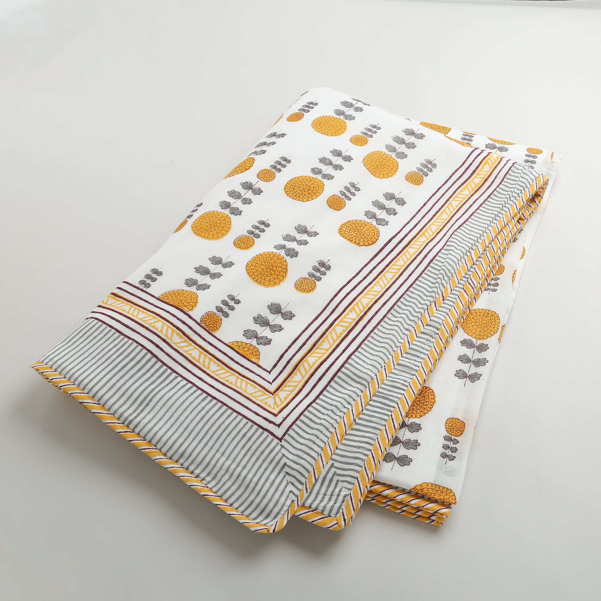 'A Garden of Marigolds' Blanket