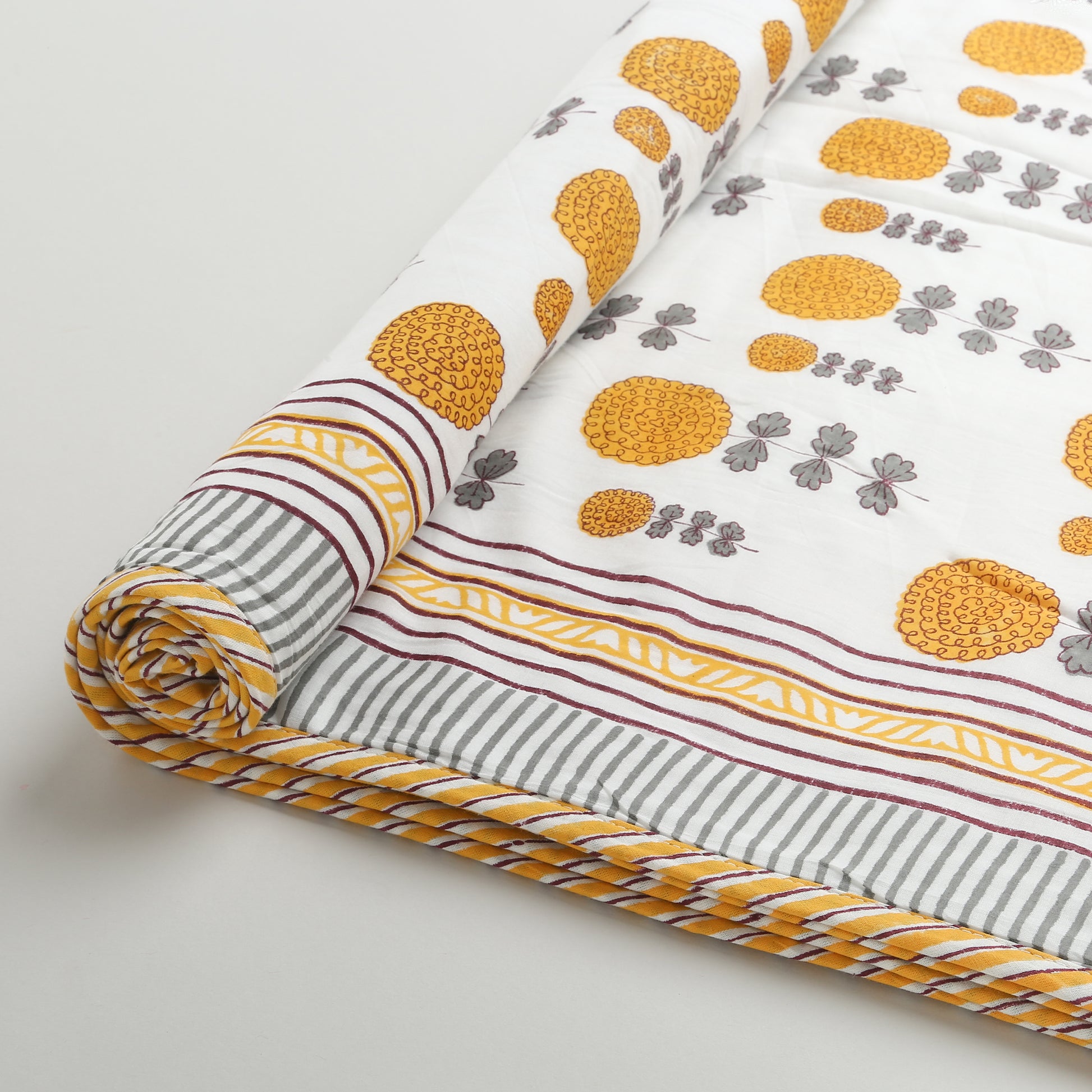 'A Garden of Marigolds' Blanket