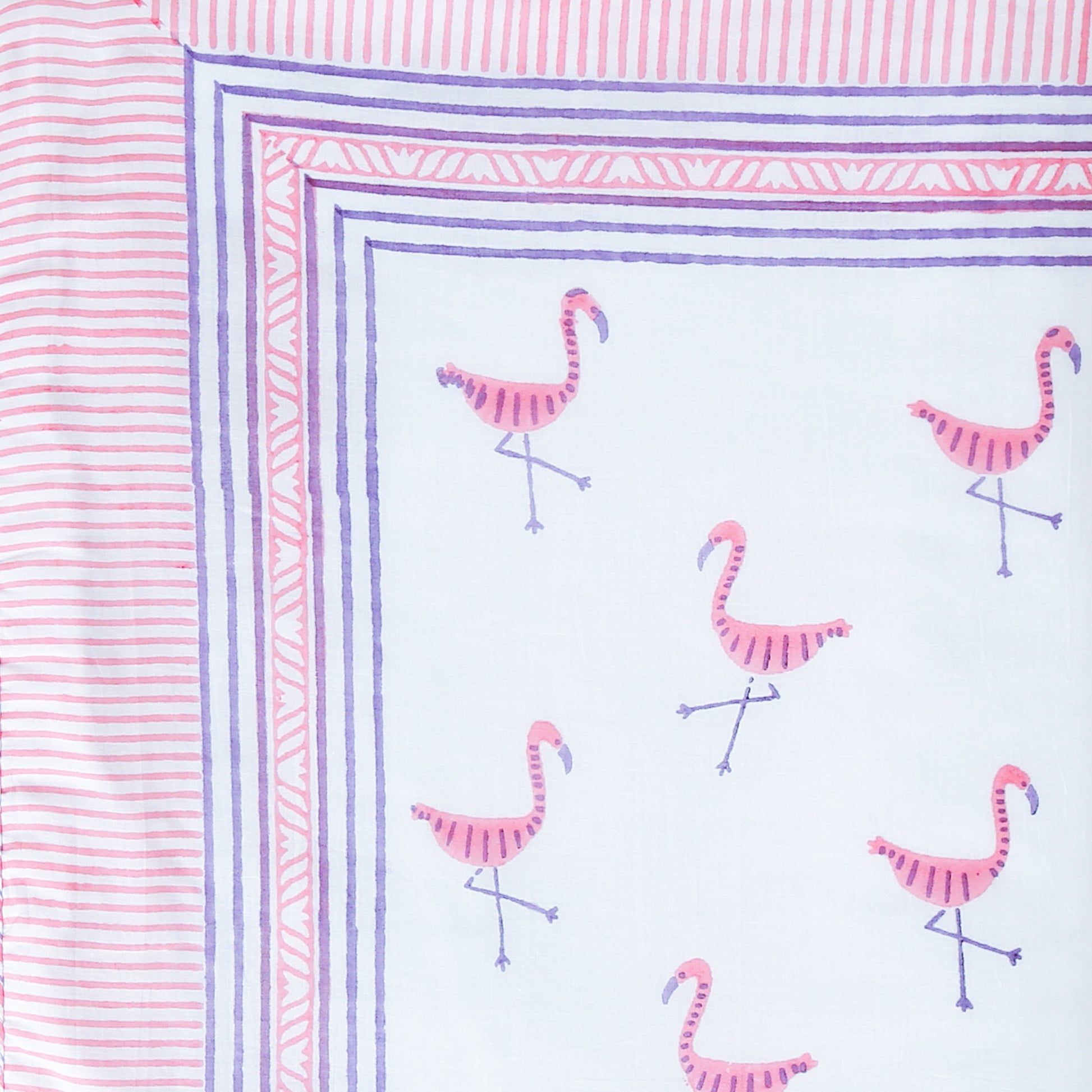 'A Flamboyance of Flamingos' Blanket