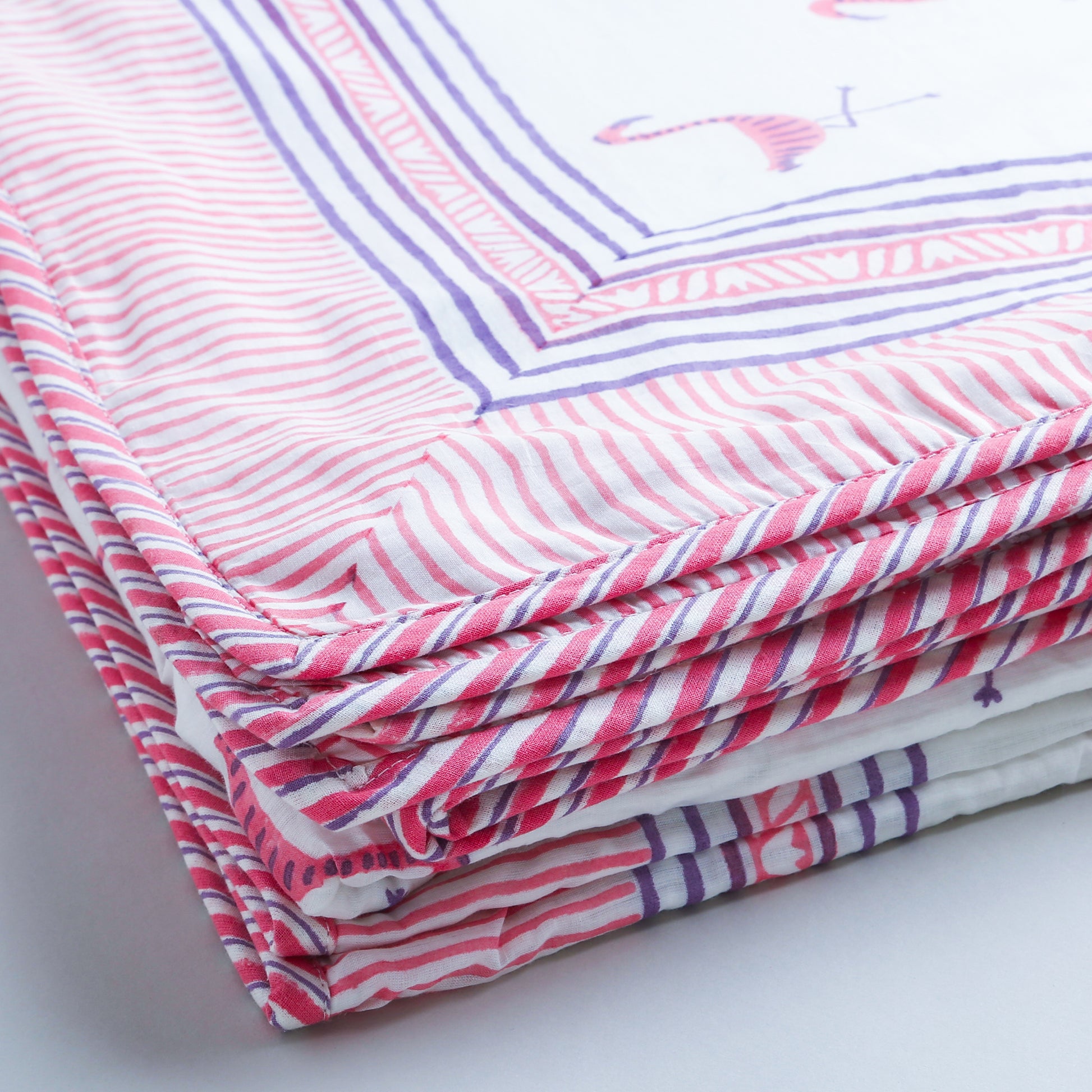 'A Flamboyance of Flamingos' Blanket