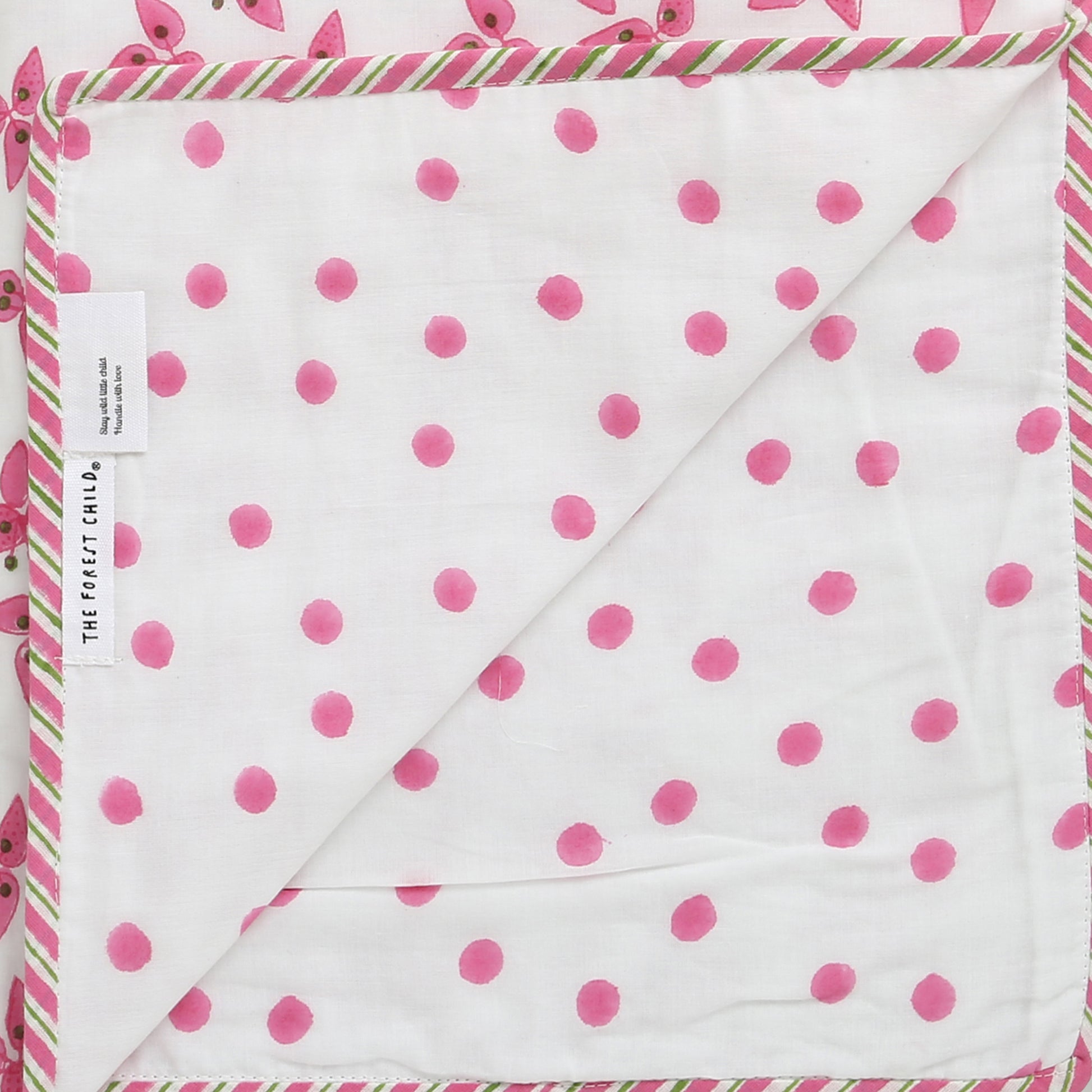 'A Cluster of Bougainvillea' Blanket