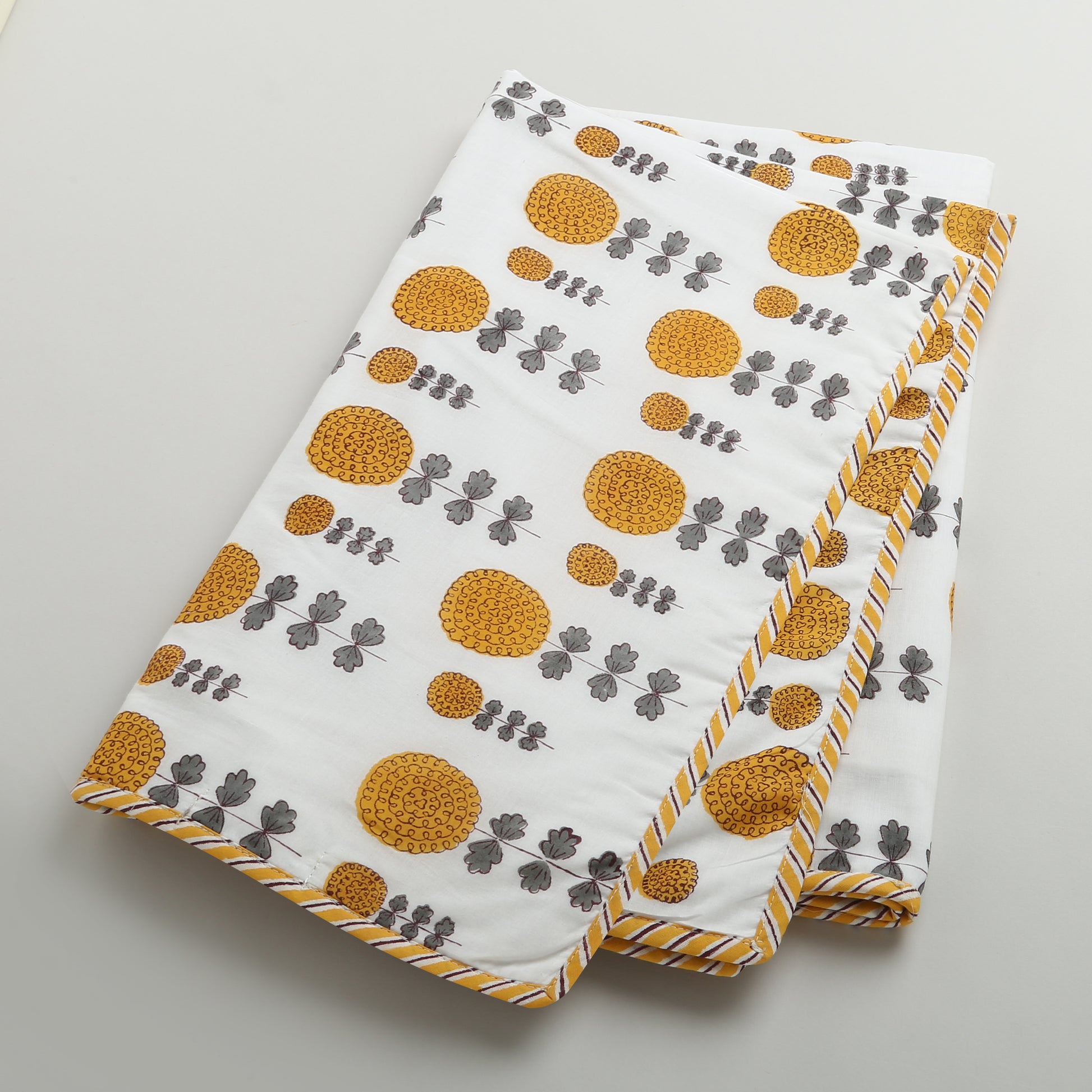 'A Garden of Marigolds' Blanket