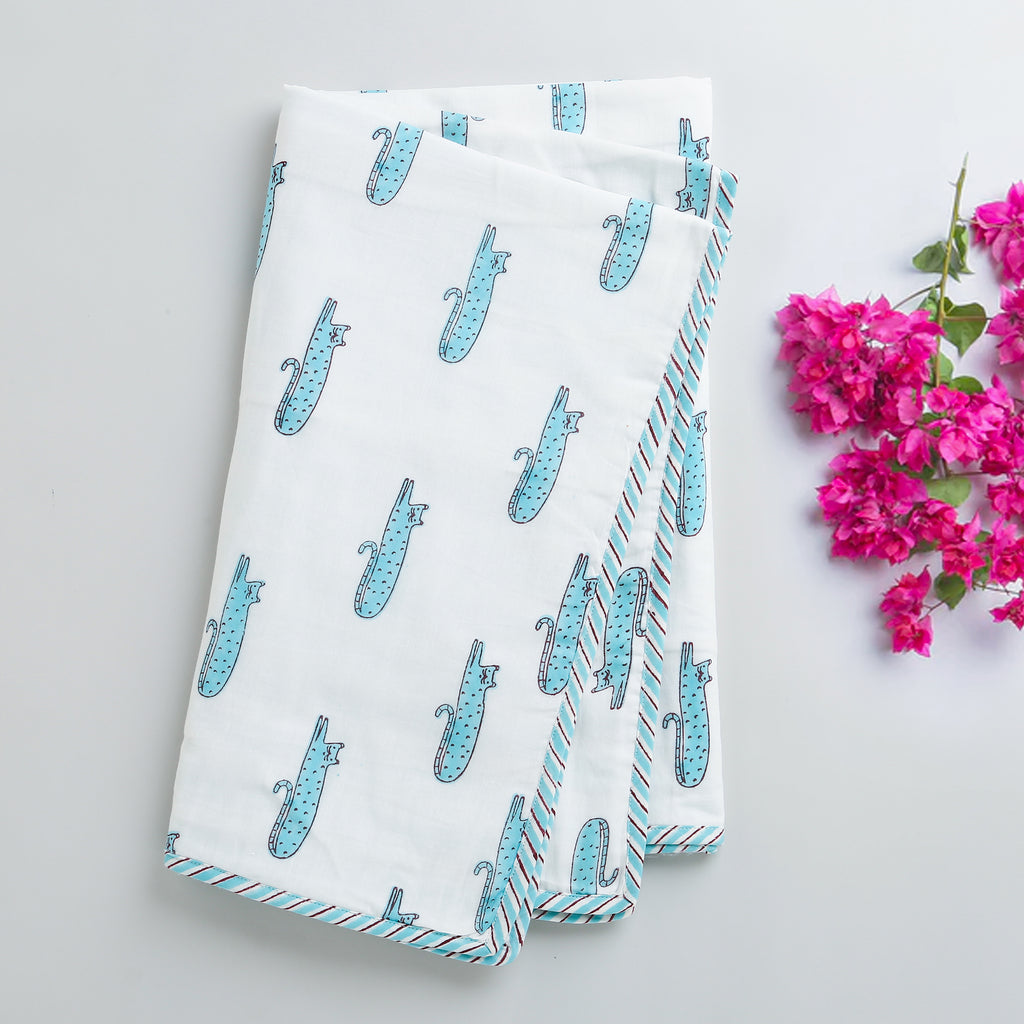 'A Clowder of Cats' Blanket