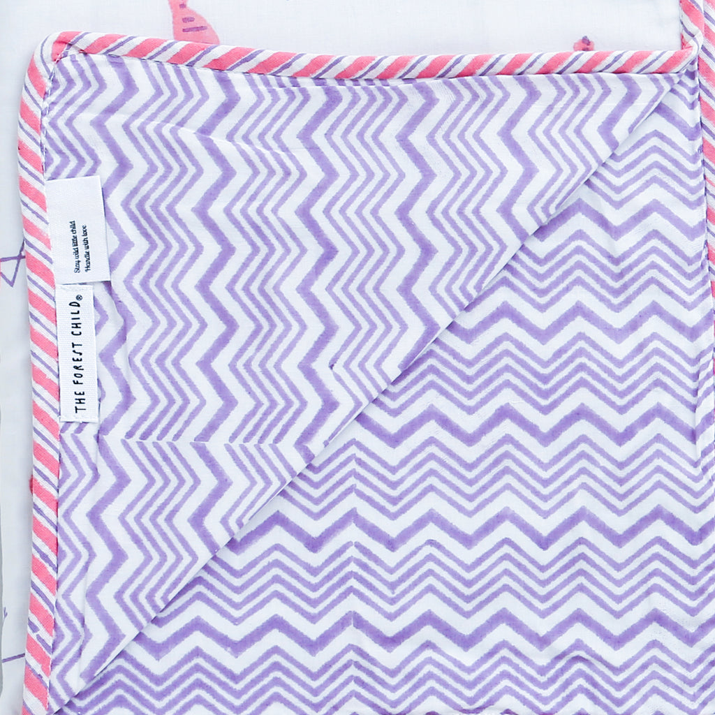 'A Flamboyance of Flamingos' Blanket