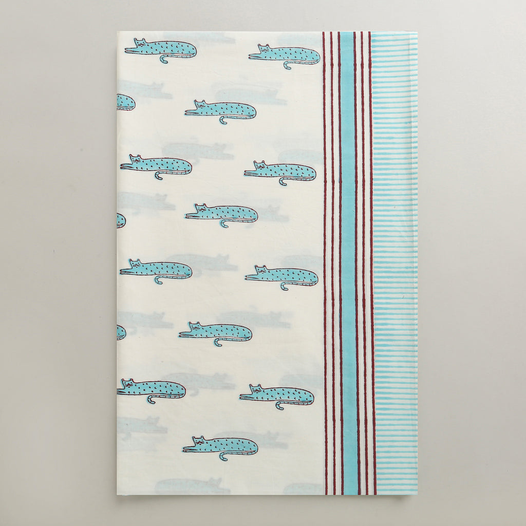 ' A Clowder of cats - Bedsheet