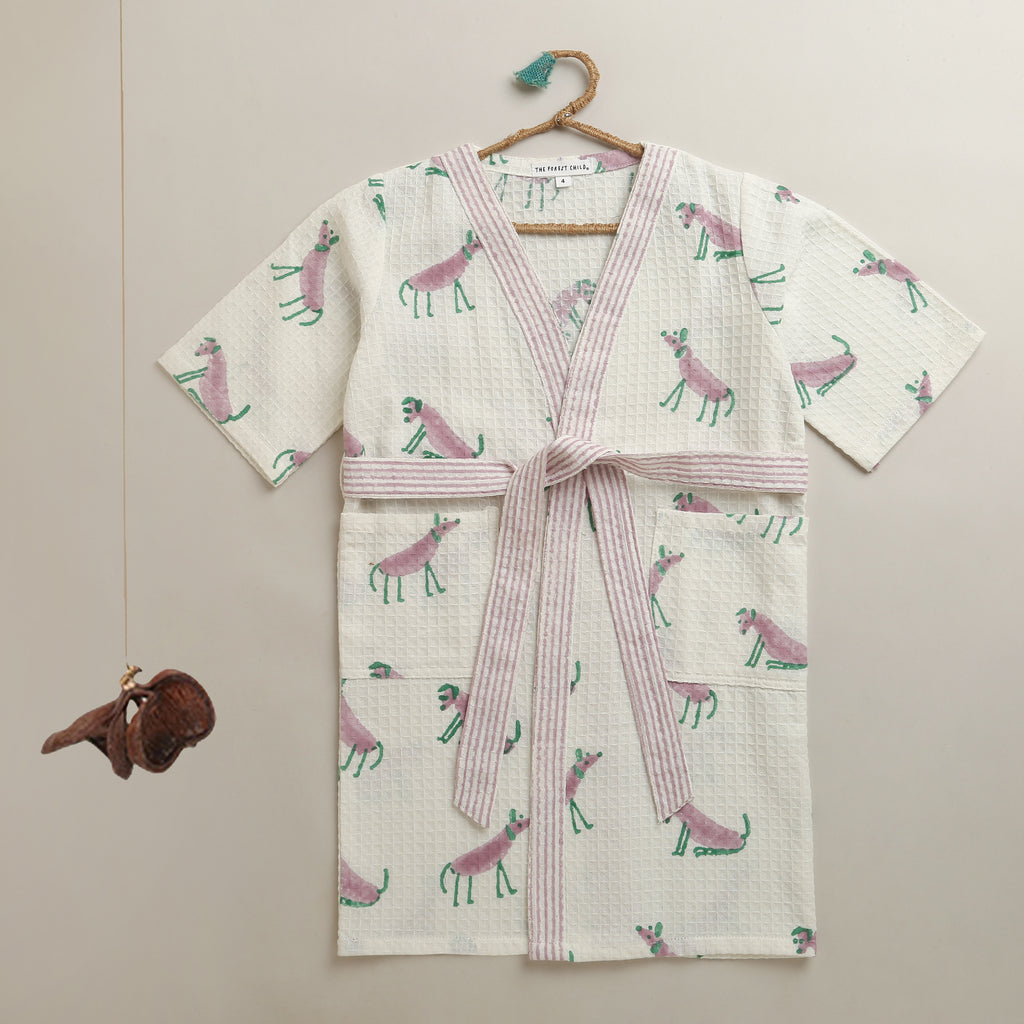 'A Mute  of Dogs' Bathrobe