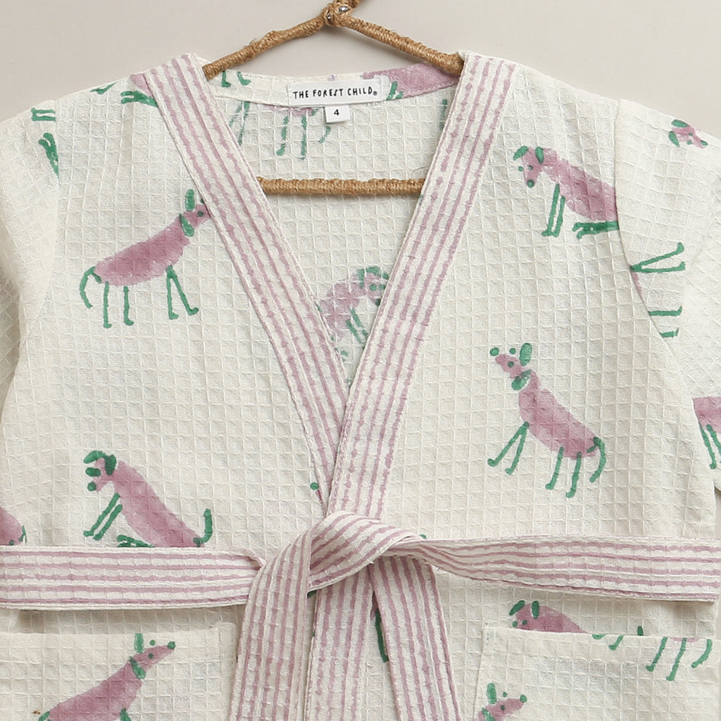 'A Mute  of Dogs' Bathrobe