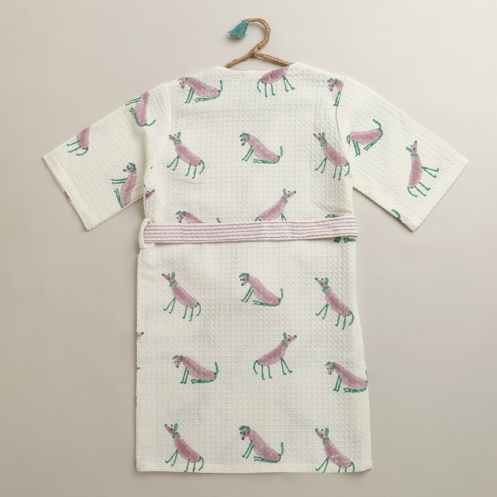 'A Mute  of Dogs' Bathrobe