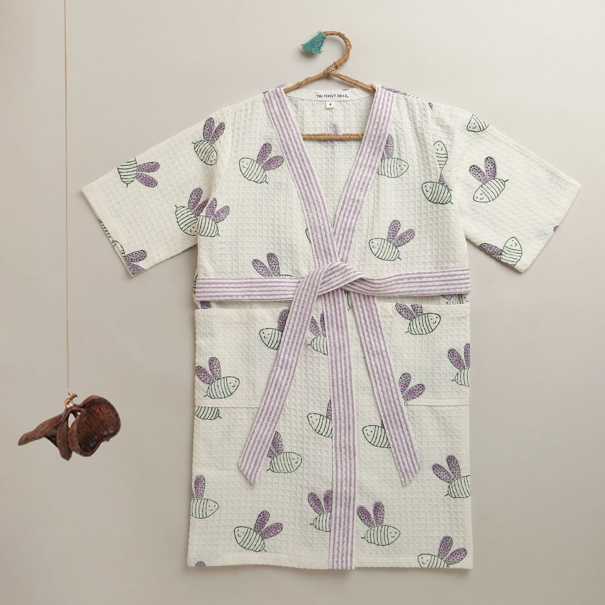 'A Swarm  of Bees' Bathrobe