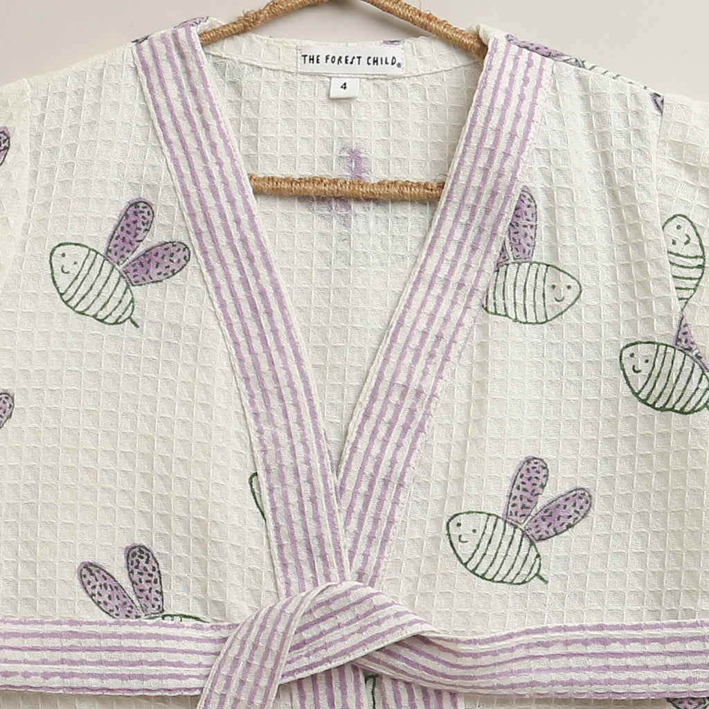 'A Swarm  of Bees' Bathrobe