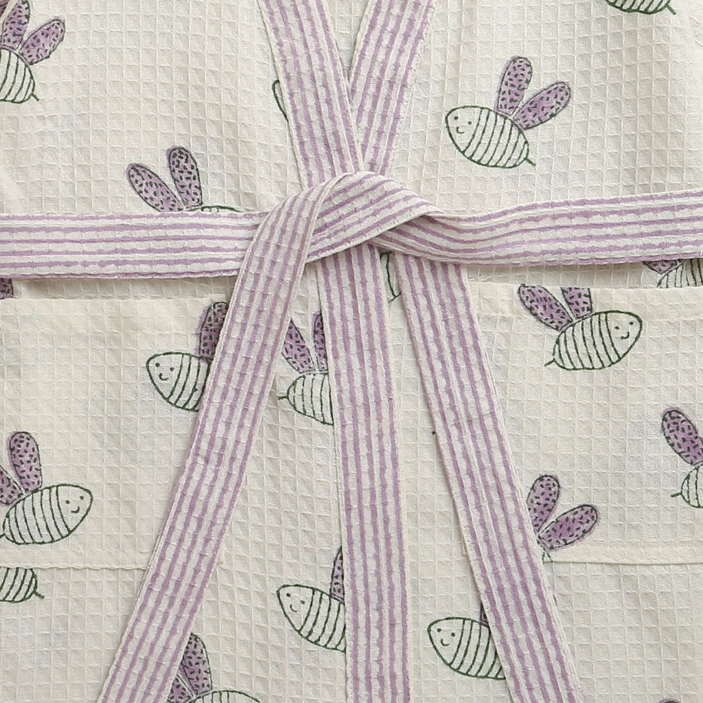 'A Swarm  of Bees' Bathrobe