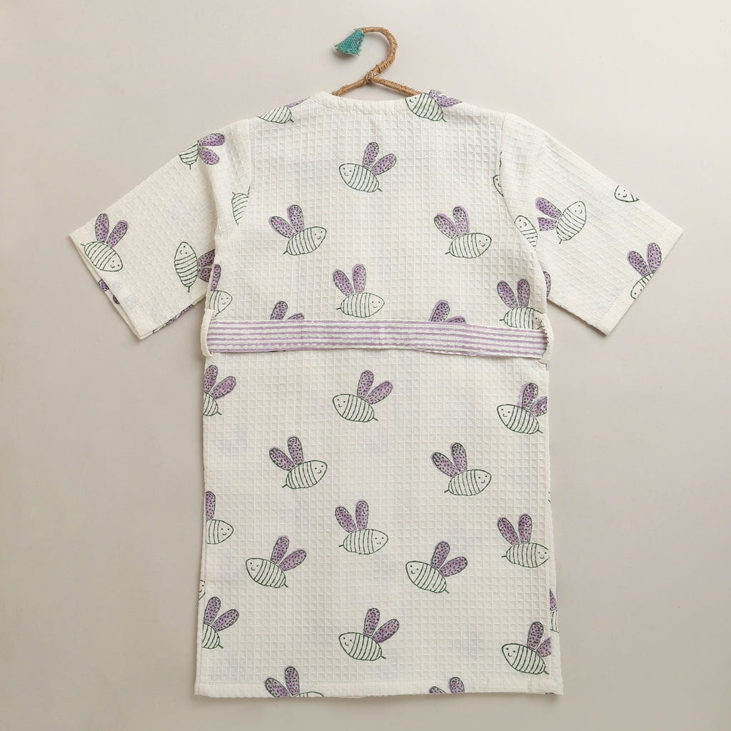 'A Swarm  of Bees' Bathrobe