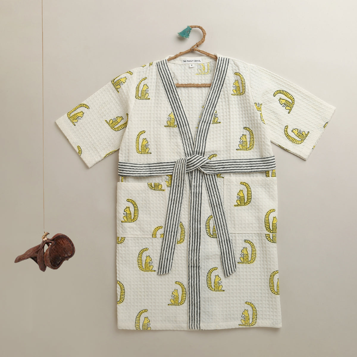 'A Scurry  of Squirrels' Bathrobe