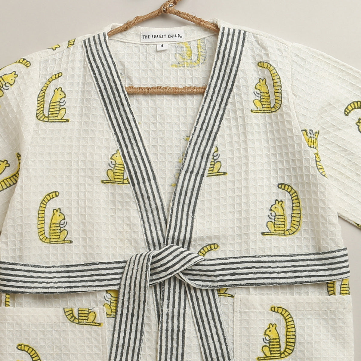'A Scurry  of Squirrels' Bathrobe