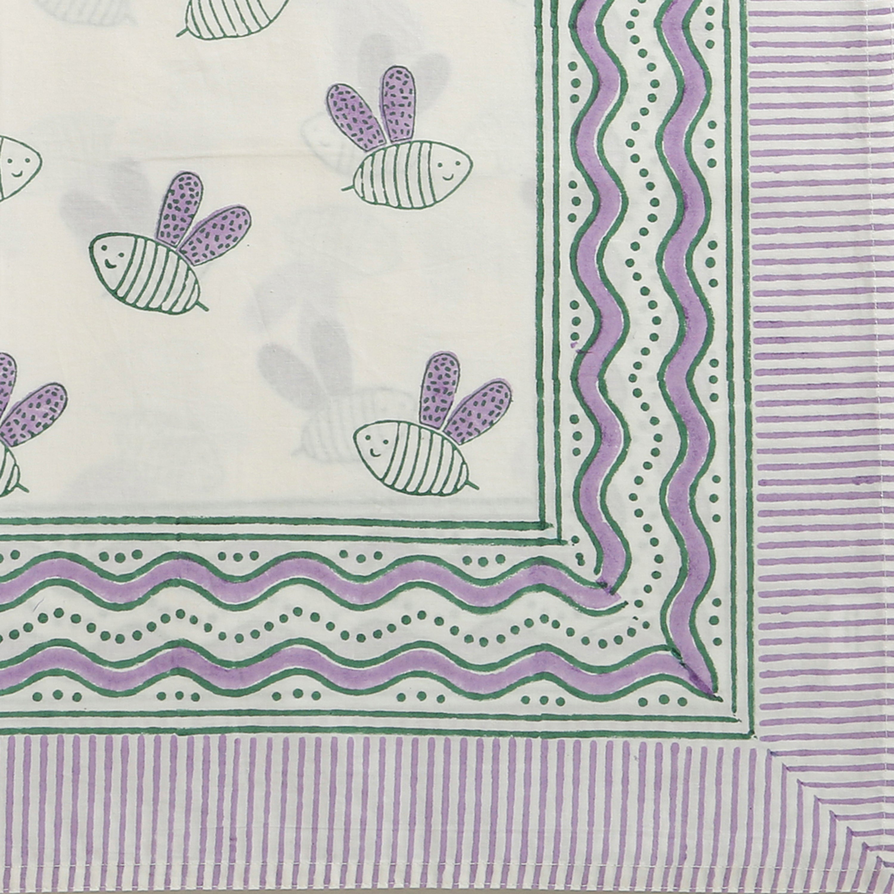 ' A Swarm of Bees - Bedsheet