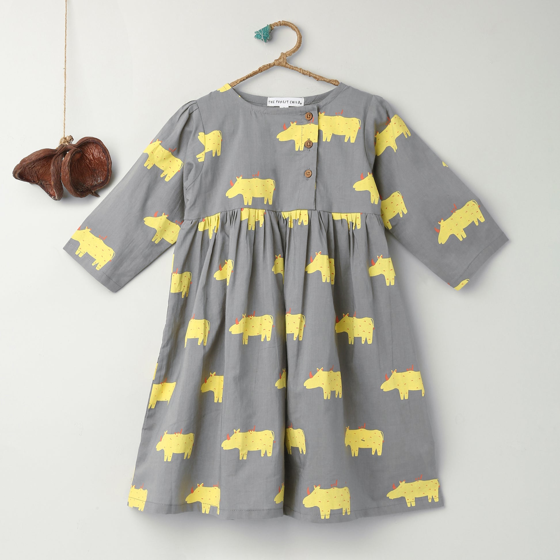 ‘A Crush of Rhinoceros’ Casual Dress