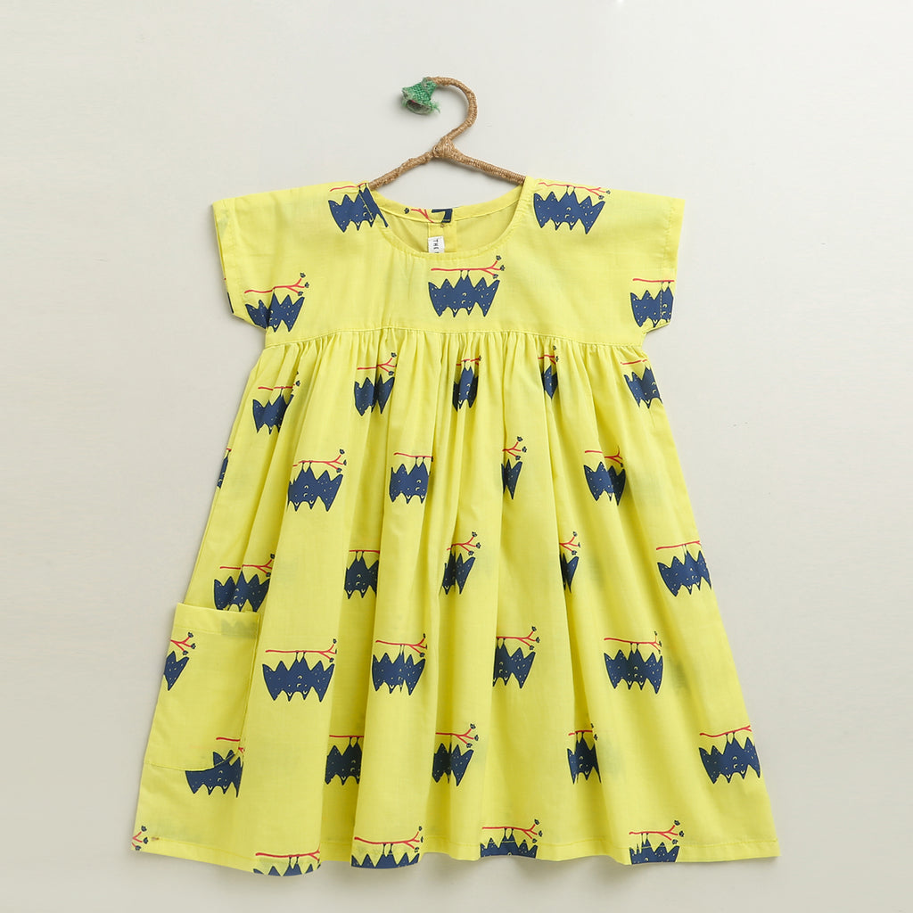 ' A Colony of Bats' Summer Dress