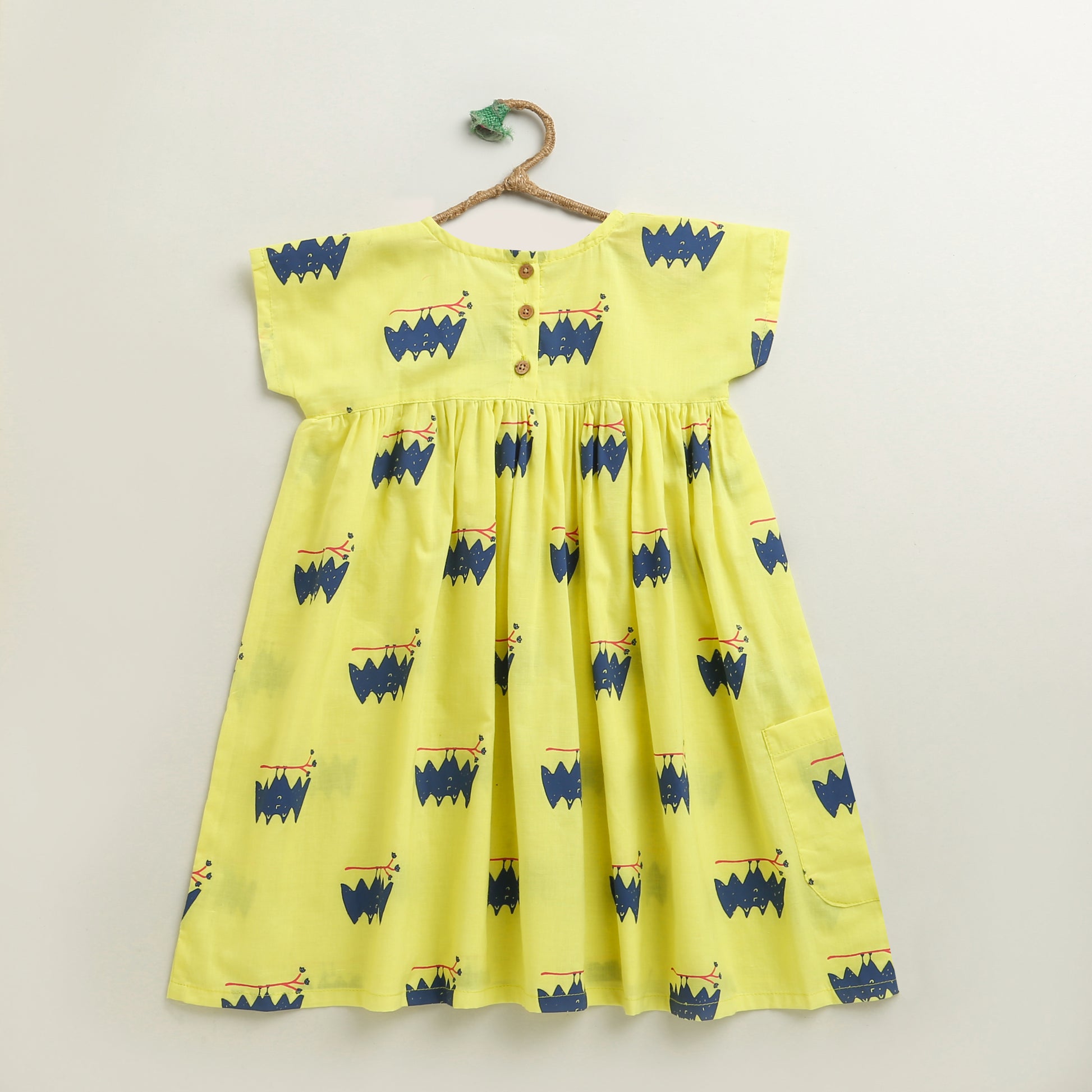 ' A Colony of Bats' Summer Dress