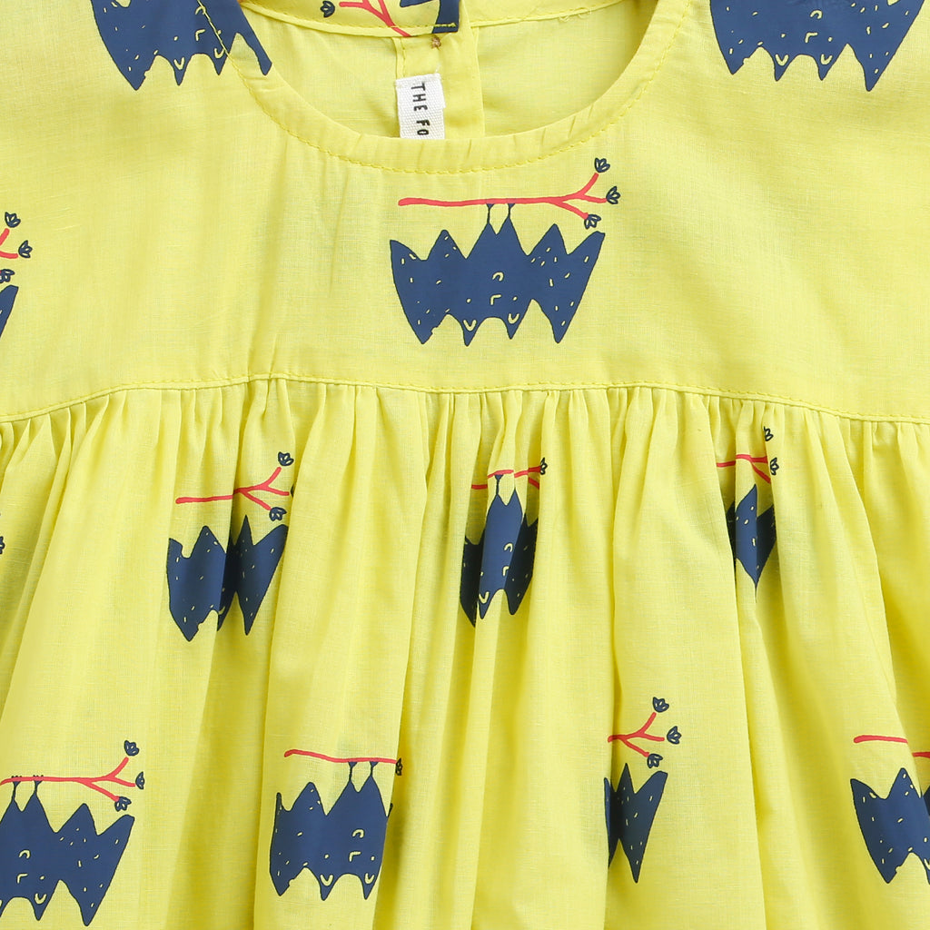 ' A Colony of Bats' Summer Dress