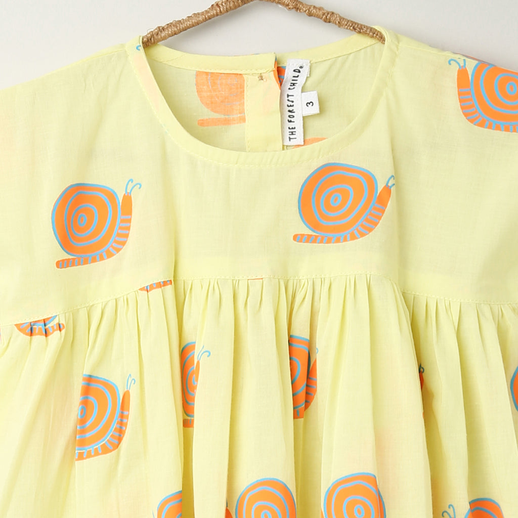 ' A Walk of Snails' Summer Dress