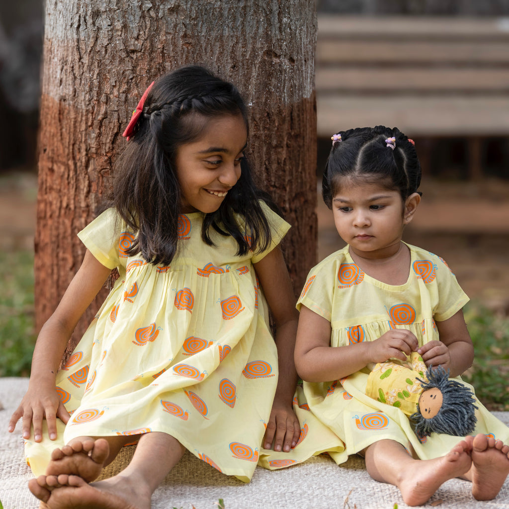 ' A Walk of Snails' Summer Dress