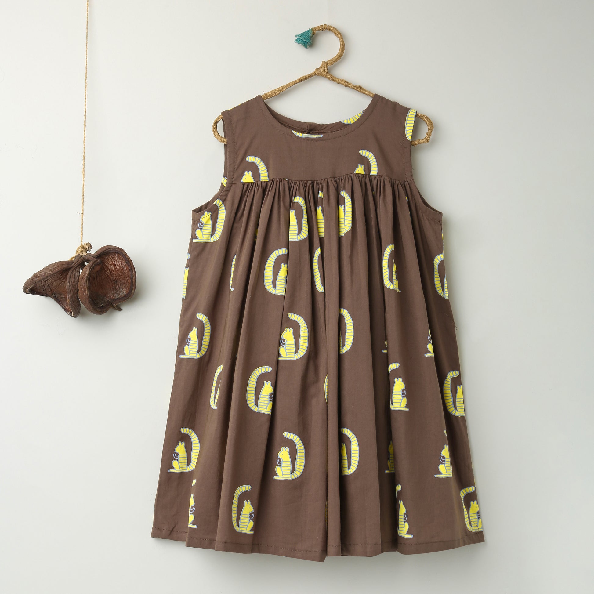 'A Scurry of Squirrels'  - Flared Dress