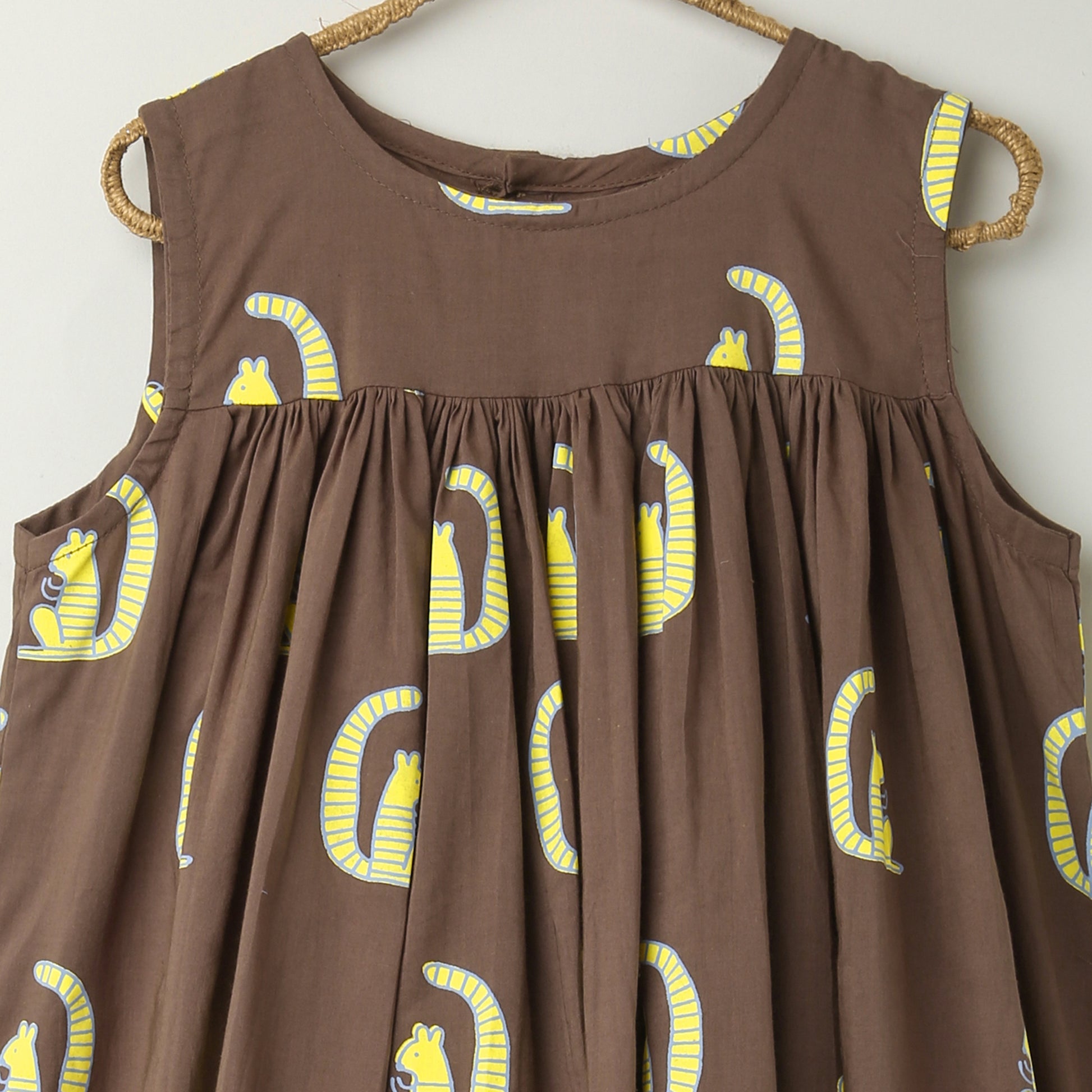 'A Scurry of Squirrels'  - Flared Dress