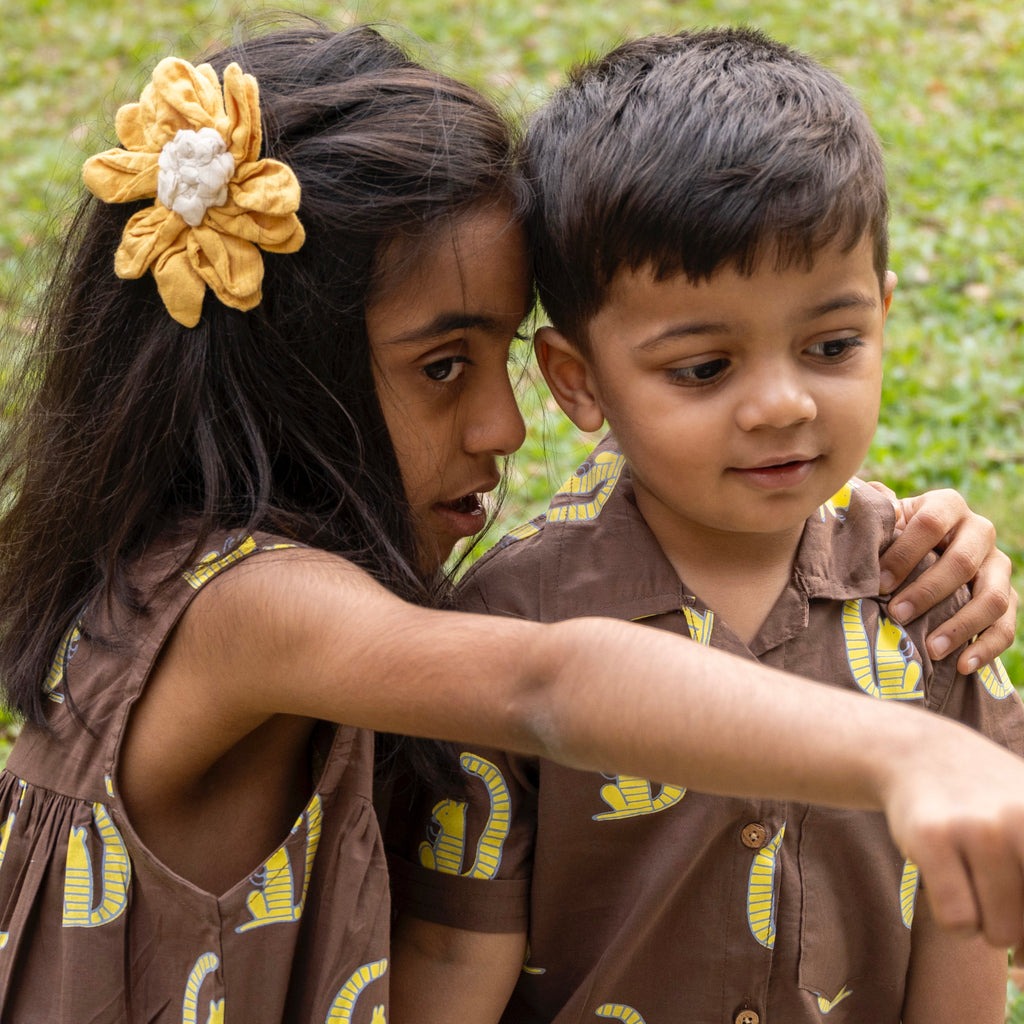 'A Scurry of Squirrels'  - Flared Dress