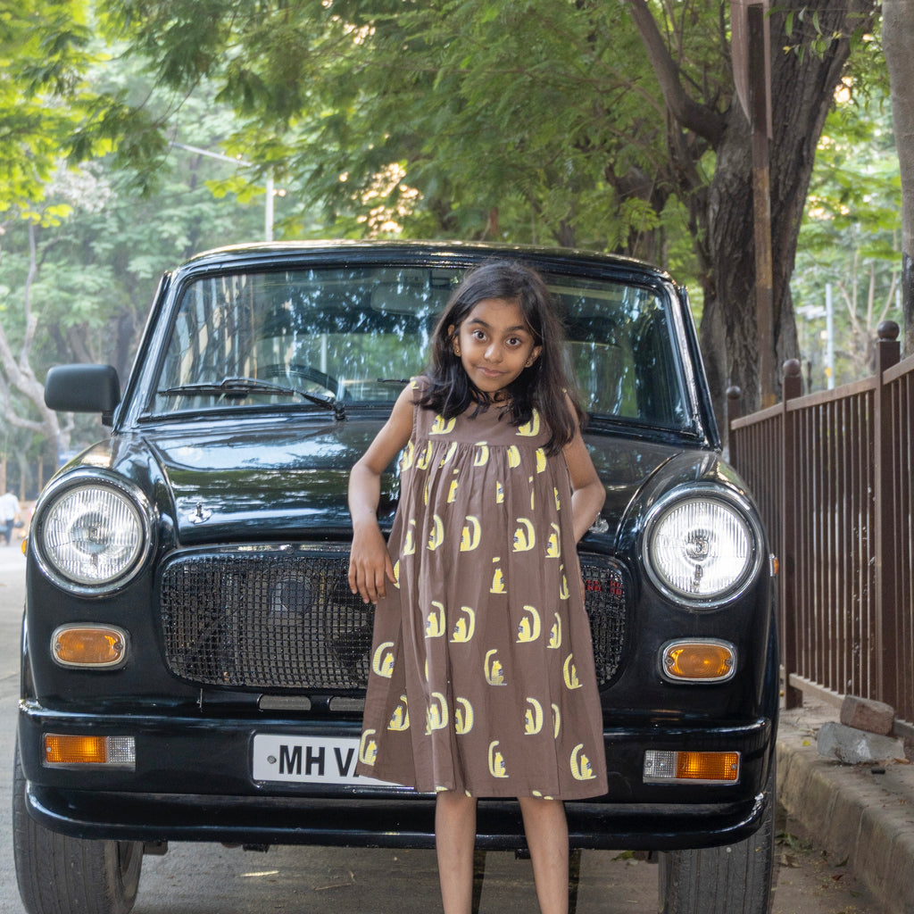 'A Scurry of Squirrels'  - Flared Dress