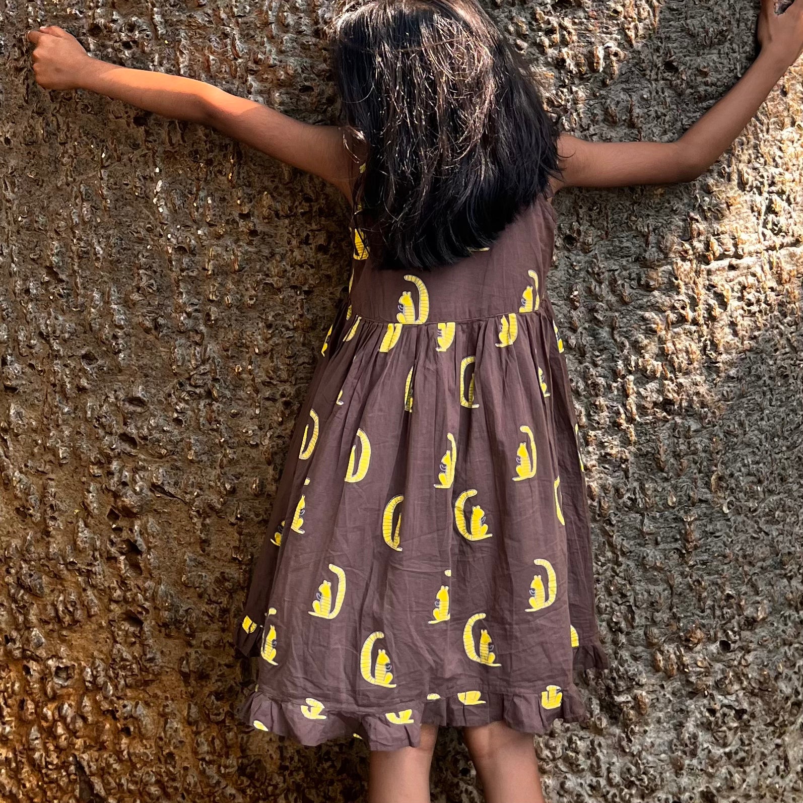 'A Scurry of Squirrels'  - Flared Dress
