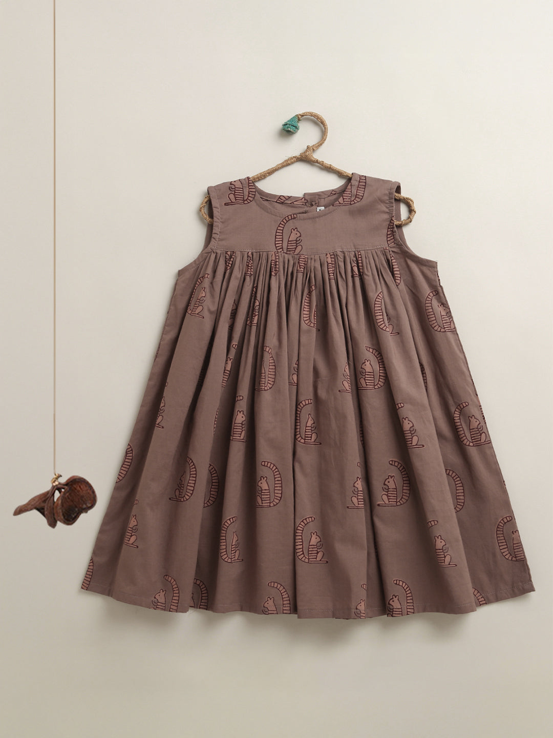'A Scurry of Squirrels'  - Flared Dress