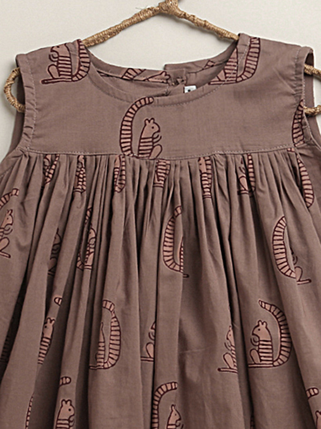 'A Scurry of Squirrels'  - Flared Dress