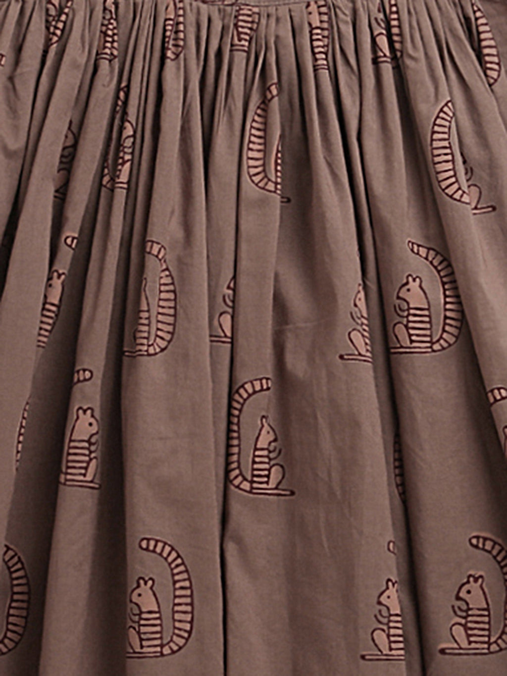 'A Scurry of Squirrels'  - Flared Dress