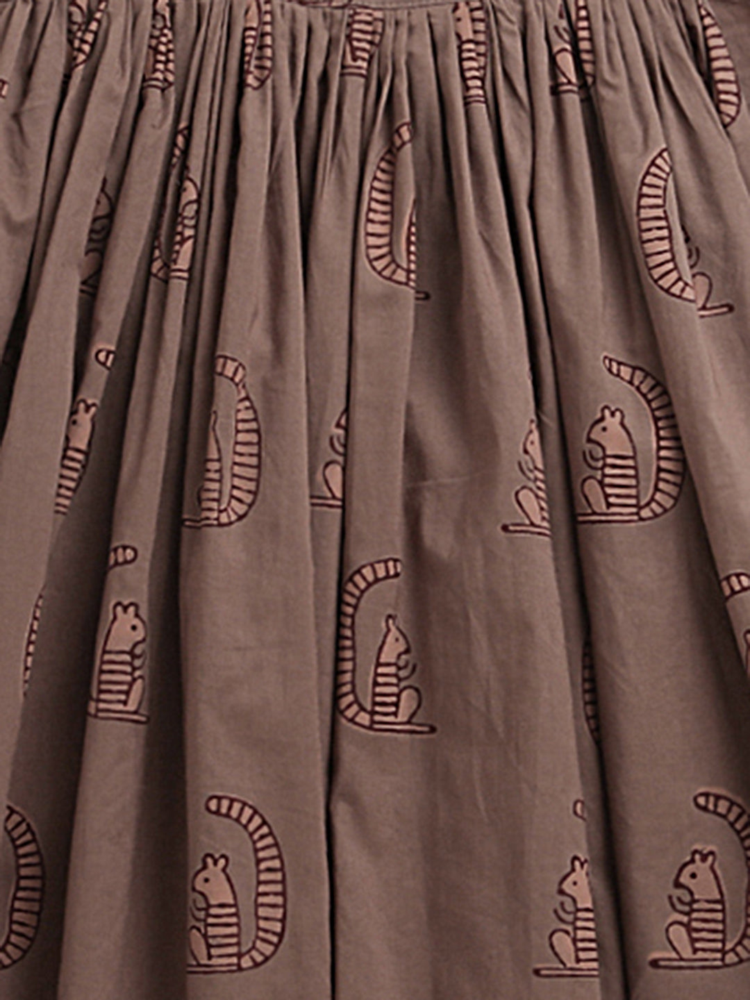 'A Scurry of Squirrels'  - Flared Dress